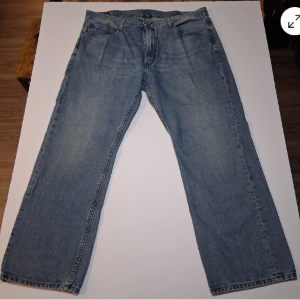Levi's 559 Relaxed Straight Jeans‎ Mens W40 L30 Blue Denim 5 Rivet Pre-Owned A5